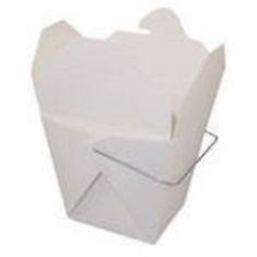 Food Pail with Wire Handle, 1/2 Pint, 10/45 count