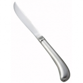 Winco - Lafayette Steak Knife, Heavyweight Satin Finish, 18/0 Stainless Steel, 12 count