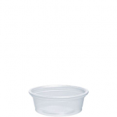 Dart - Conex Complements Portion Cup, .5 oz Clear PP Plastic, 2500 count