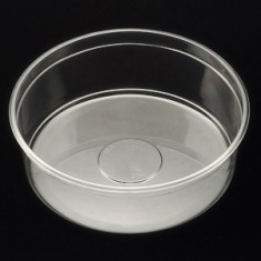 Deli Container, 7&quot; Round Clear PET Plastic, 32 oz Tub