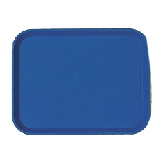 Cambro - Fast Food Tray, 12x16 Navy Plastic, 24 count