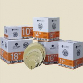 Cake Circle, 10&quot; Gold Scalloped