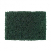 Heavy Duty Scouring Pad, 6x9 Dark Green