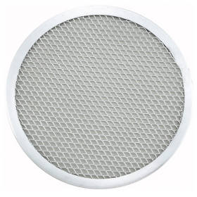 Winco - Seamless Pizza Screen, 12&quot; Aluminum