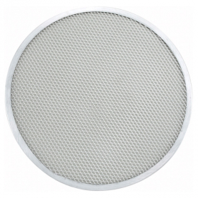 Winco - Seamless Pizza Screen, 14&quot; Aluminum