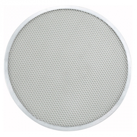 Winco - Seamless Pizza Screen, 15&quot; Aluminum
