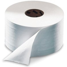 Tork - Mini Jumbo Roll Bath Tissue, 2-Ply, 751&#039; Roll