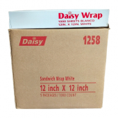 Wax Paper, 12x12 White