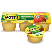Mott&#039;s - Original Apple Sauce, 12/6/4 oz Cups