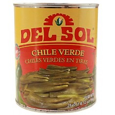 Del Sol - Chili Strips, 12/29oz