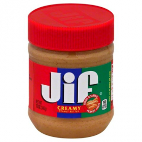 Jif - Creamy Peanut Butter, 12/12 oz