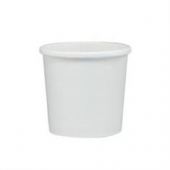 Solo - Food Container, 12 oz White Double Sided Poly Paper