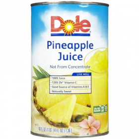 Dole - Pineapple Juice, 12/46 oz