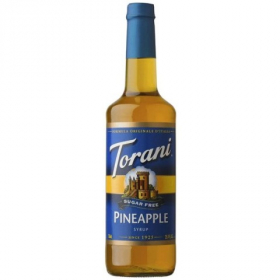 Torani - Sugar Free Pineapple Syrup, 12/750 oz
