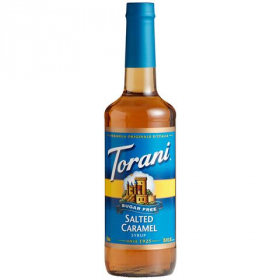 Torani - Sugar Free Salted Caramel Syrup, 12/750 oz