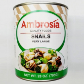 Ambrosia - Snails, Extra Large, 12/28 oz
