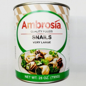 Ambrosia - Snails, Extra Large, 12/28 oz