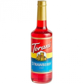 Torani - Strawberry Syrup, 12/25 oz