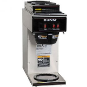 Bunn - Coffee Brewer, Low Profile Pourover with 3 Warmers, each