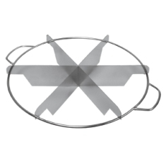 Pie Cutters, 6 Cut, Stainless Steel