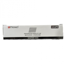 Primo - Foil Wrap, 14x16 Plain, 4/500 count