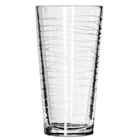 Libbey - Casual Coolers DuraTuff Cooler Waves Glass, 20 oz
