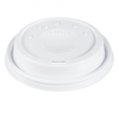 Dart - Lid, Cappuccino (Coffee Style) Plastic for 16 oz Cups, White, 1000 count