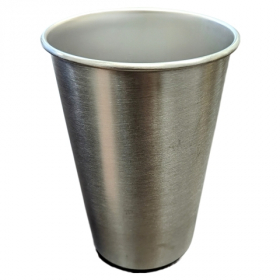 Stainless Steel Cup, 16 oz, each