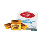 Darigold - Butter Chips, Individually Wrapped, Unsalted, 47 Cut, 17 Lbs, 800 count