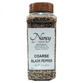 Nancy Brand - Black Pepper, Coarse, 1 Lb