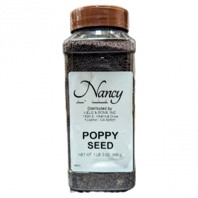 Nancy Brand - Poppy Seeds, Whole, 21 oz