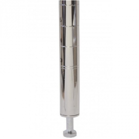 Omcan - Wire Shelf Post with Leveler, 54&quot; Chrome Plated, each