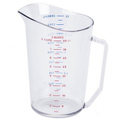 Cambro - Measuring Cup, 2 Quart, Clear Plastic