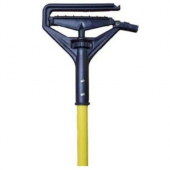 Mop Handle, Fiberglass Quick Change 63&quot;