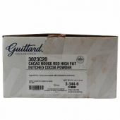 Guittard Chocolate - Cocoa Rouge Powder, Unsweetened Red High Fat Dutched, 20 Lb