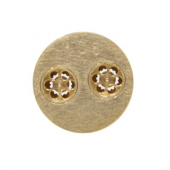 Omcan - Pasta Die, Rigatoni #105, 11 mm Brass, each