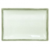Victoria Plate, 12 oz Wavy Rectangular Melamine, 8.5x5.75x1.125, 12 count