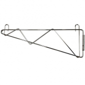 Omcan - Shelf Wall Bracket, 14&quot; Chrome, each