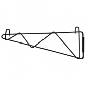 Omcan - Wire Shelf Wall Bracket, 14&quot; Epoxy Coated, each