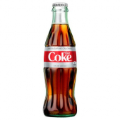 Diet Coke Glass Bottle, 24/8 oz