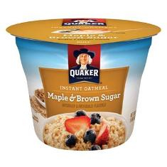 Quaker - Oatmeal Express Maple &amp; Brown Sugar Cup