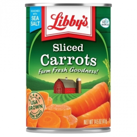 Libby&#039;s Sliced Carrots, 24/14.5 oz