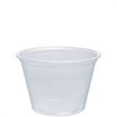 Dart - Conex Complements Portion Cup, 2.5 oz Clear PP Plastic, 2500 count