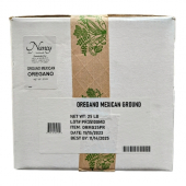 Nancy Brand - Oregano Leaves, Ground, 25 Lb