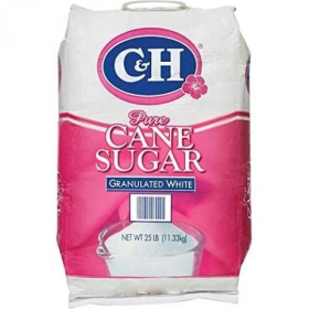 C&amp;H - Granulated Sugar, 25 Lb