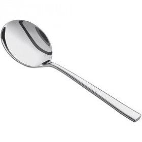 Acopa - Penn Square Bouillon Spoon, 18/0 Stainless Steel, 12 count