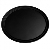 Cambro - Camtread Tray, 27x22 Oval Black Non-Skid, each