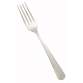 Winco - Dominion Dinner Fork, Medium Weight Vibro Finish, 18/0 Stainless Steel