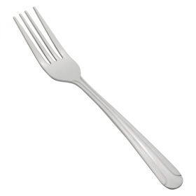 Winco - Dominion Dinner Fork, Heavyweight Vibro Finish, 18/0 Stainless Steel