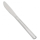 Winco - Dominion Dinner Knife, Heavyweight Vibro Finish, 18/0 Stainless Steel